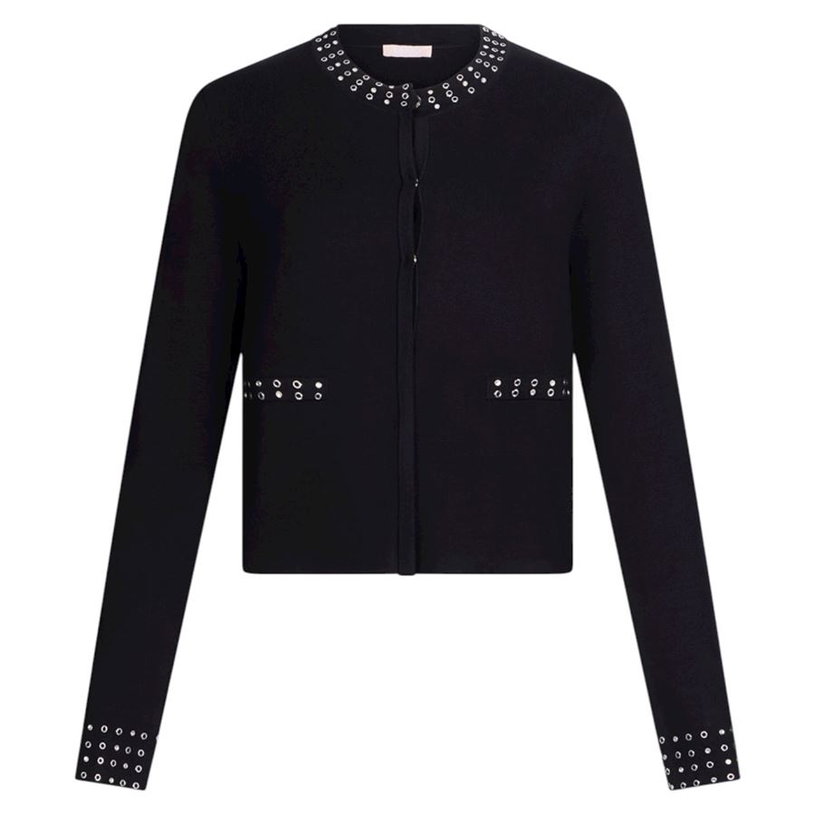 Giacca in maglia con strass da donna Liu Jo | MF5044MS49I22222